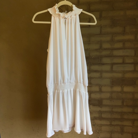 Revolve Amanda Uprichard Kimmie Dress in Ivory - Picture 4 of 10
